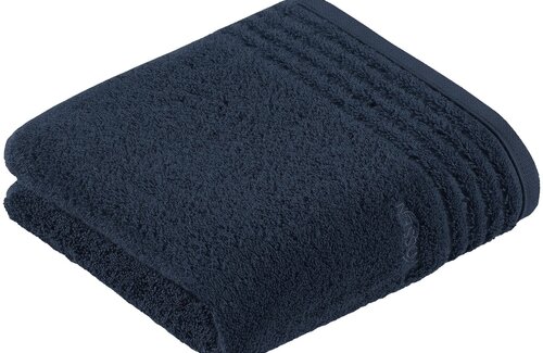 Vossen Vienna Style Supersoft Navy Blue Handdoek