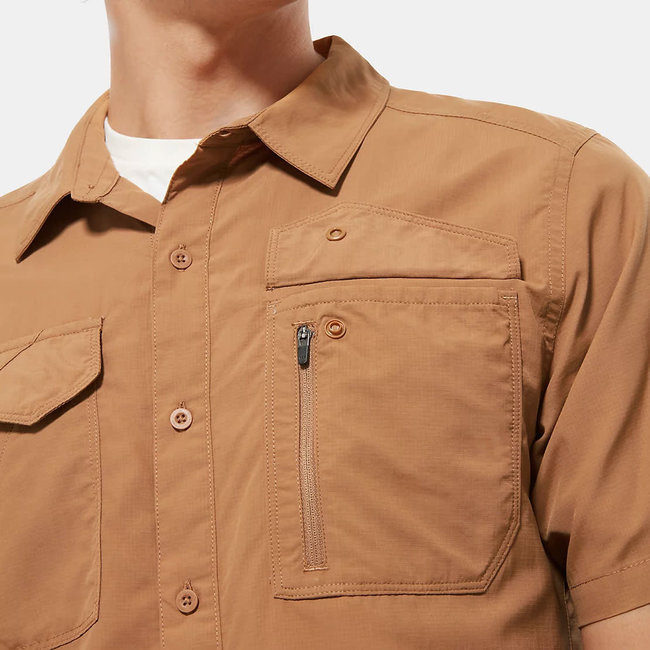 S/S Sequoia Shirt - Cedar Brown