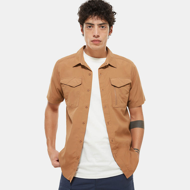 S/S Sequoia Shirt - Cedar Brown