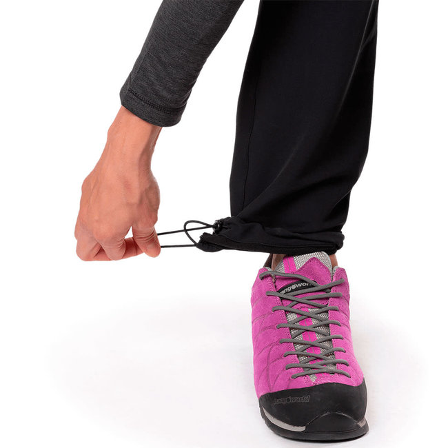 W Pant. Largo Luna KB  - Caviar