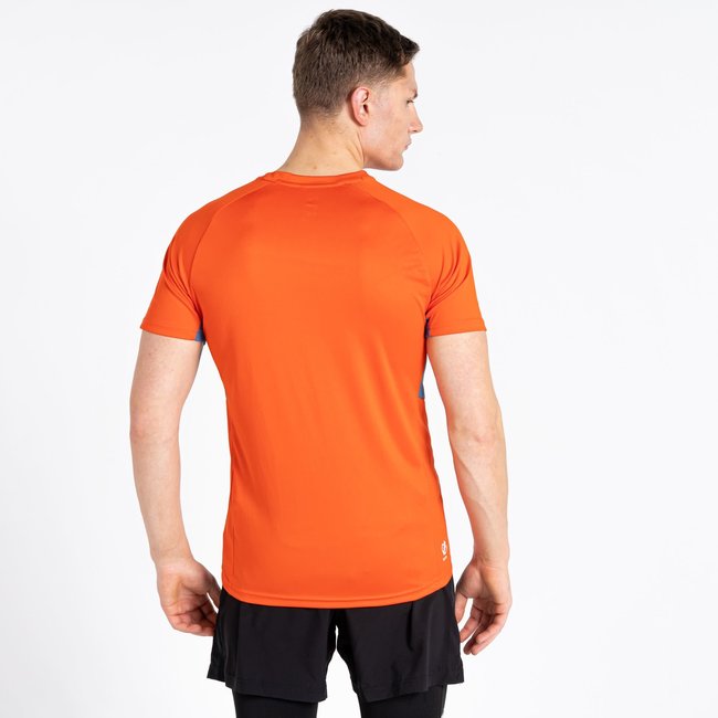Peerless II Tee - Burnt Salmon/Stellar Blue
