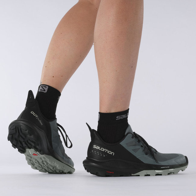 SALOMON OUTpulse W -  Stormy Weather/Black/Wrought Iron
