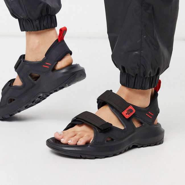 Hedgehog Sandal W's - Black/Red