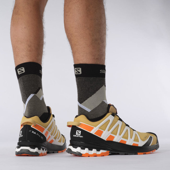 XA Pro 3D v8 GTX - Fall Leaf/Vibrant orange