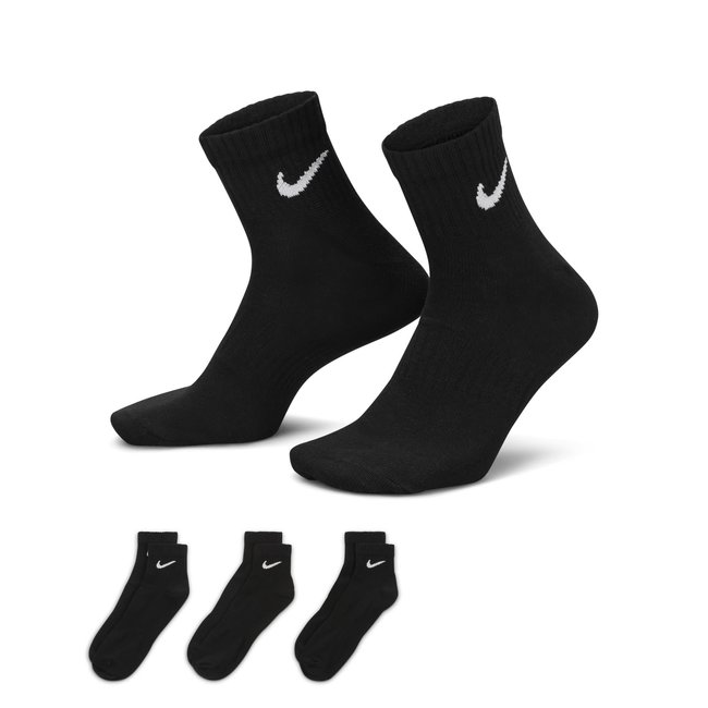 NIKE Everyday Lightweight Ankle - Black