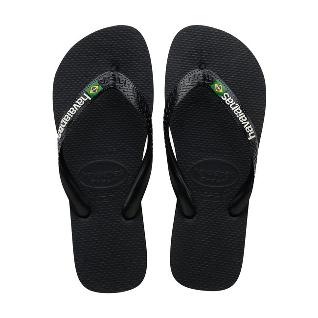 HAVAIANA Brasil Logo - Black