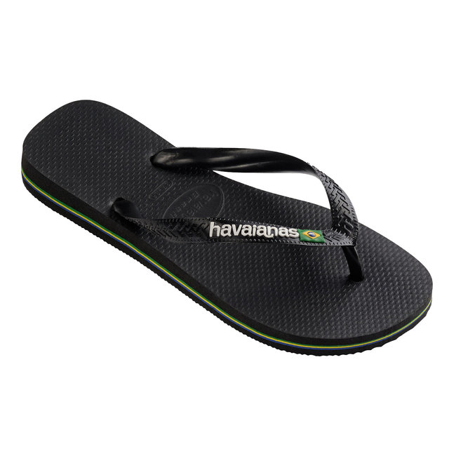 HAVAIANA Brasil Logo - Black