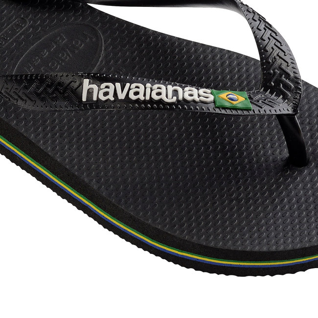HAVAIANA Brasil Logo - Black