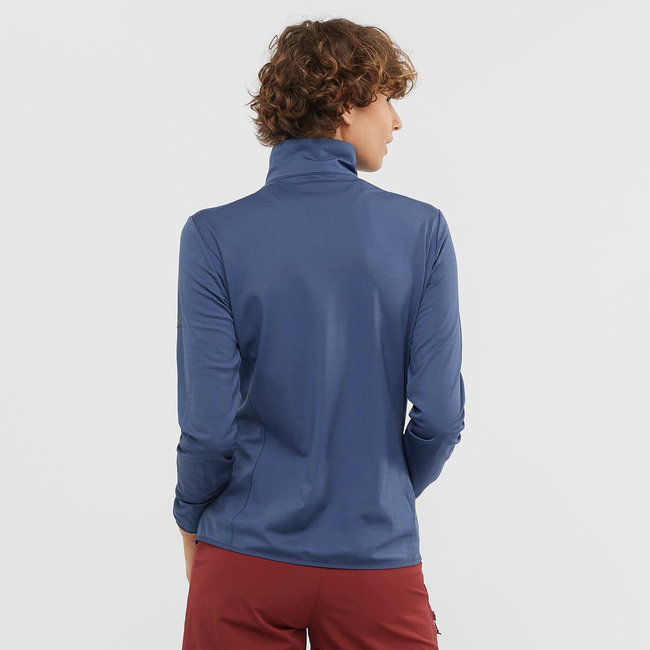 Outrack Full Zip Mid W - Dark Denim