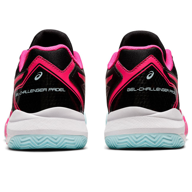 Gel Challenger 13 Padel W - Black/Pink Glo