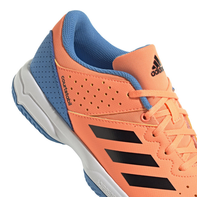 ADIDAS Court Stabil Jr. - Beam Orange / Core Black / Pulse Blue