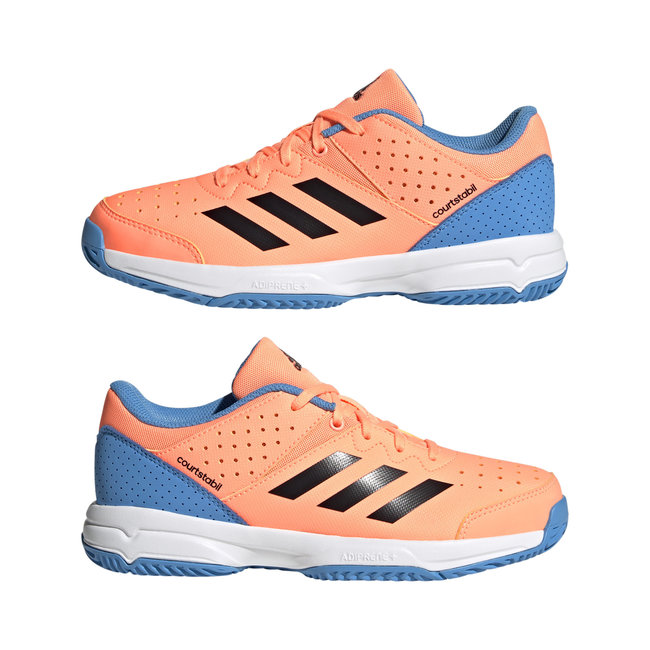 ADIDAS Court Stabil Jr. - Beam Orange / Core Black / Pulse Blue