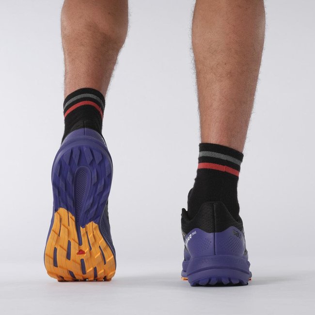 SALOMON Pulsar Trail - Black/Clematis Blue/Blazing Orange