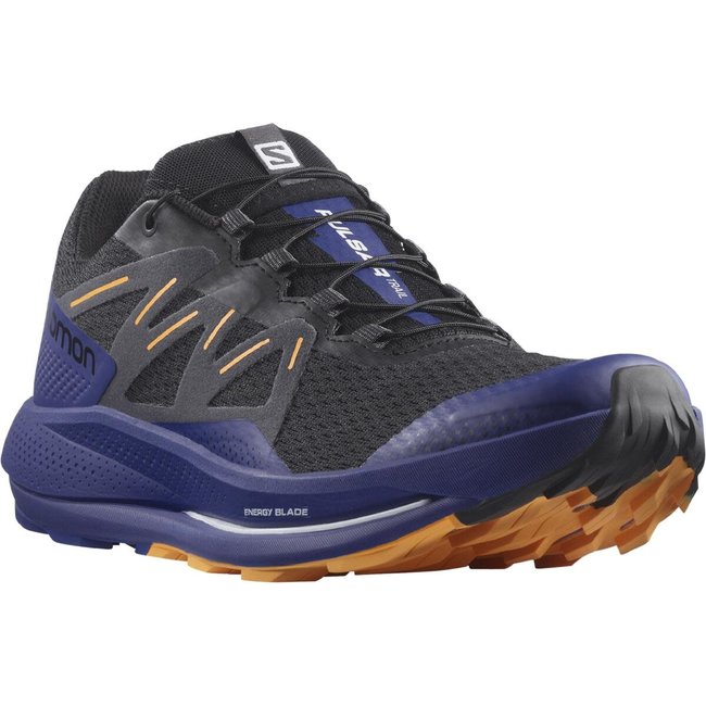 SALOMON Pulsar Trail - Black/Clematis Blue/Blazing Orange