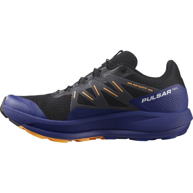 SALOMON Pulsar Trail - Black/Clematis Blue/Blazing Orange