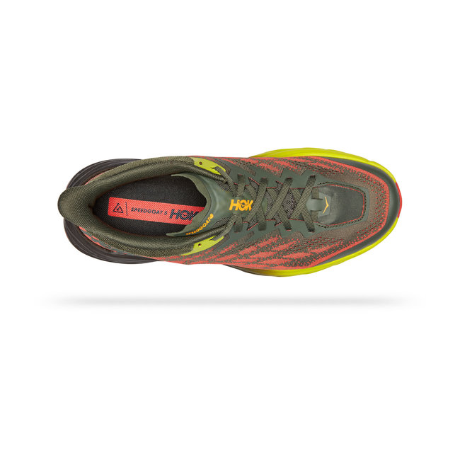 HOKA Speedgoat 5 - Thyme/Fiesta