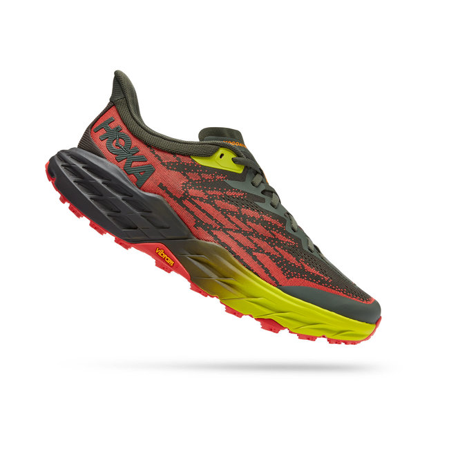 HOKA Speedgoat 5 - Thyme/Fiesta