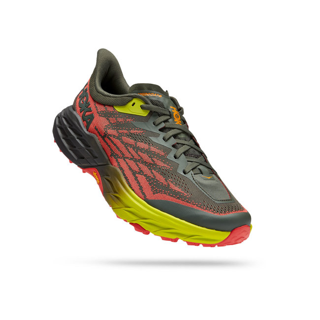 HOKA Speedgoat 5 - Thyme/Fiesta