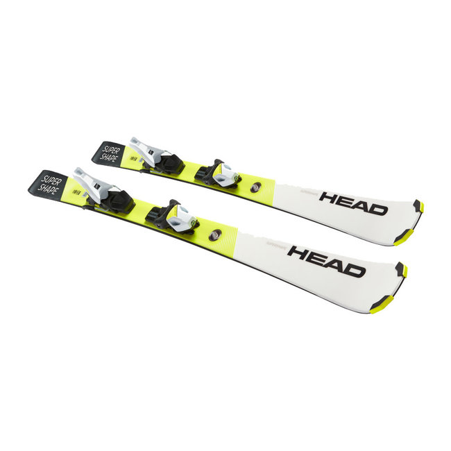 HEAD Supershape JR + 7.5G Jr. - White/Yellow