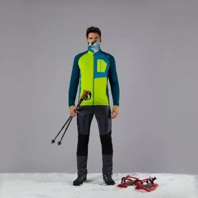 CMP Men's multifunctional trousers with PrimaLoft - Black