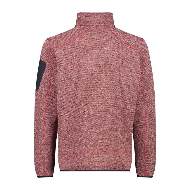 CMP Man Fleece Jacket - Ferrari/Antracite