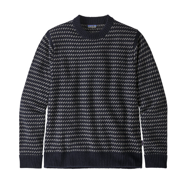 PATAGONIA M's Recycled Wool Sweater - Classic Navy