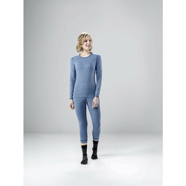 W Shirt L/S Transtex Warm - Enzian Blue