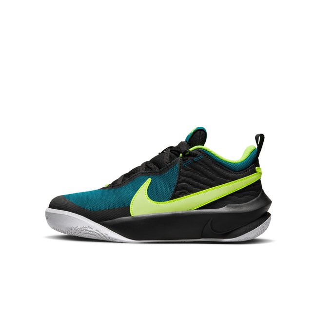Team Hustle D 10 GS - Negro/Bright Spruce/Volt/Barely