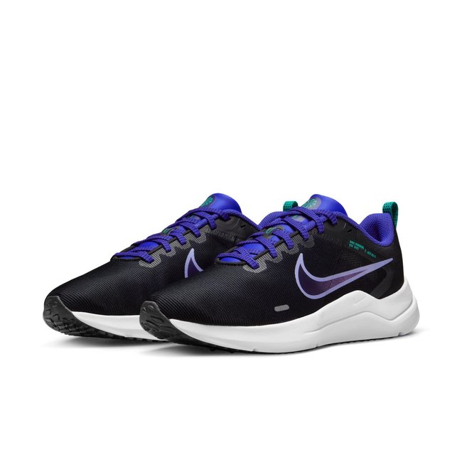 NIKE Wmns  Downshifter 12 -Black/Light Thistle/Lapis