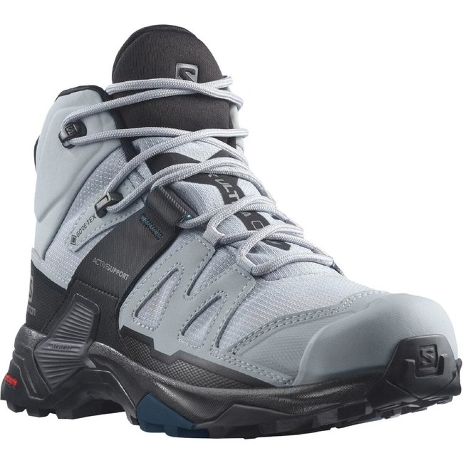 SALOMON X ultra 4 Mid W WIDE GTX - Quarry/Legion Blue