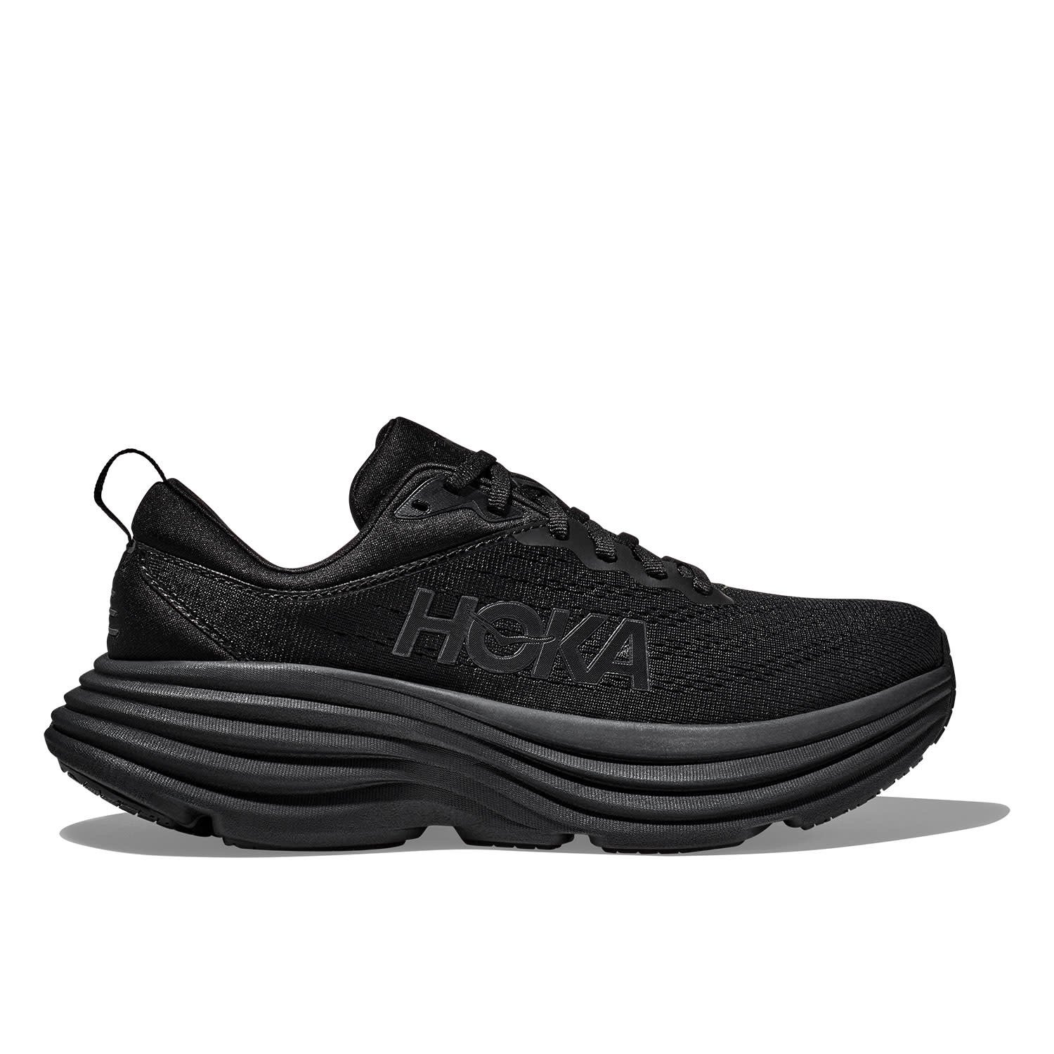 HOKA BONDI 8 ブラック 7B 24cm HOKA Bondi 8 - Black/Black - SPORT GRÀCIA