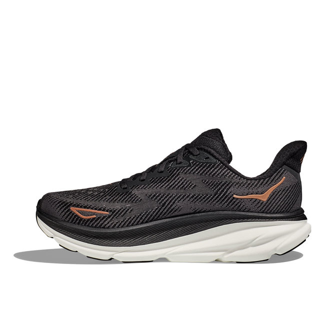 HOKA Clifton 9  W - Black / Copper