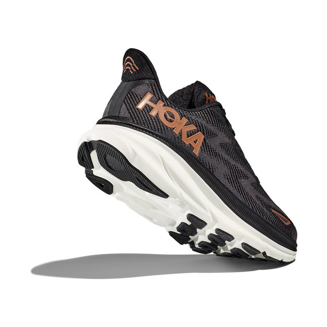 HOKA Clifton 9  W - Black / Copper
