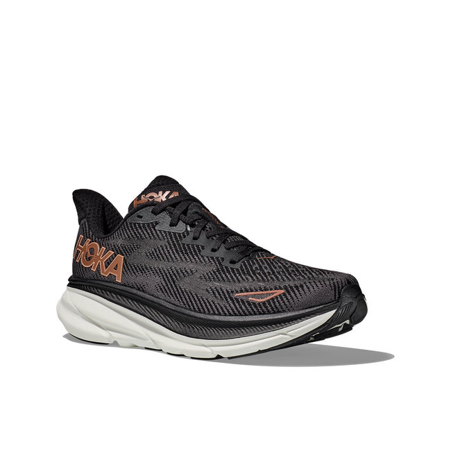 HOKA Clifton 9  W - Black / Copper