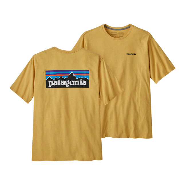 PATAGONIA M's P-6 Logo Responsabili Tee - Surfboard Yellow