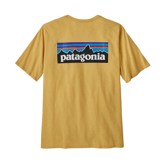 PATAGONIA M's P-6 Logo Responsabili Tee - Surfboard Yellow