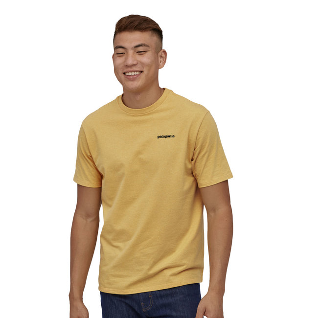 PATAGONIA M's P-6 Logo Responsabili Tee - Surfboard Yellow