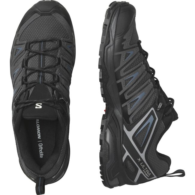 SALOMON  X Ultra Pioneer Aero - Black/Ebony/Blue Ashes