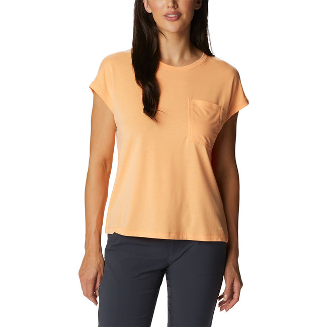 COLUMBIA Boundless Trek T-Shirt  W - Peach