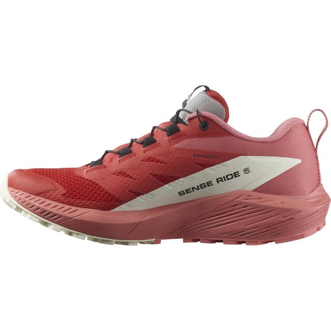 SALOMON Sense Ride  5  W - Tea Rose/Fiery Red