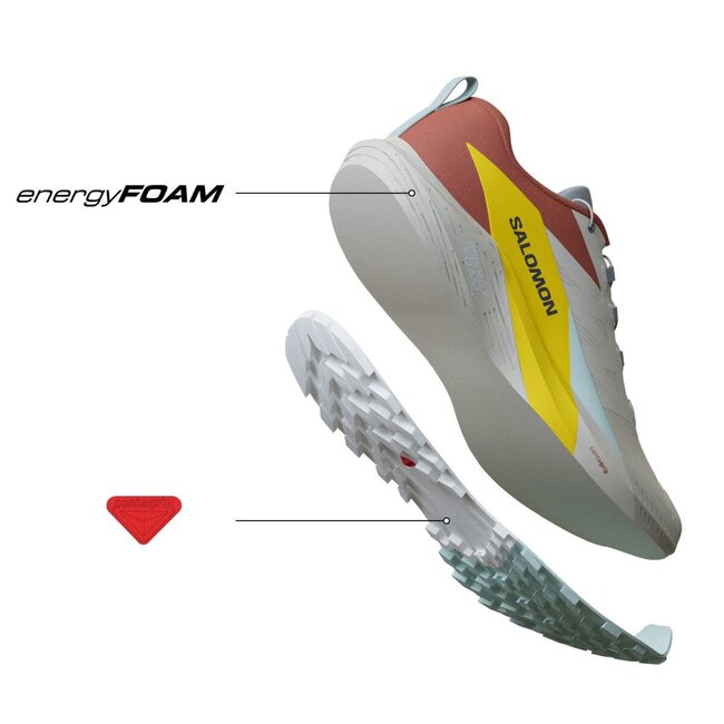 SALOMON Sense Ride  5  W - Tea Rose/Fiery Red