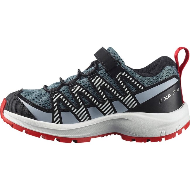 SALOMON XA PRO v8 K - Stormy Weather/Zen Blue