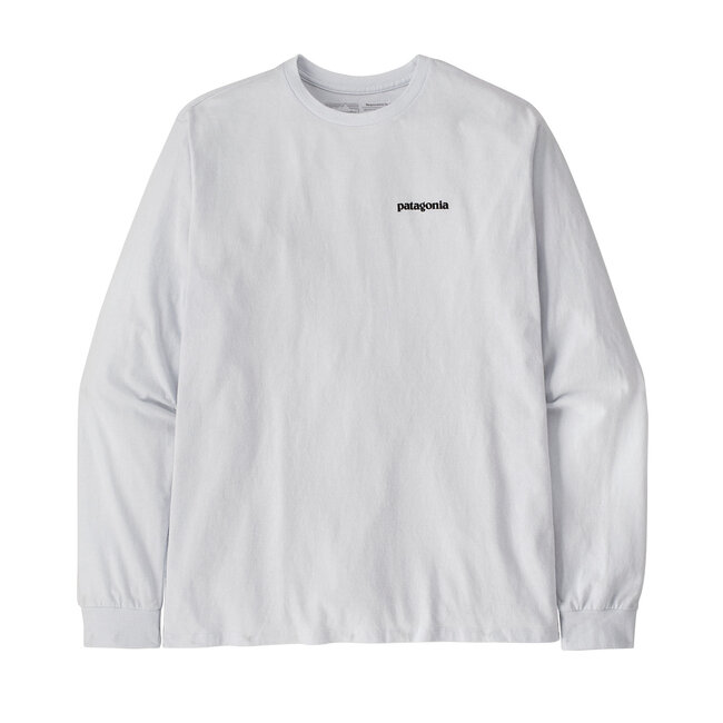 PATAGONIA M's L/S P-6 Logo - White
