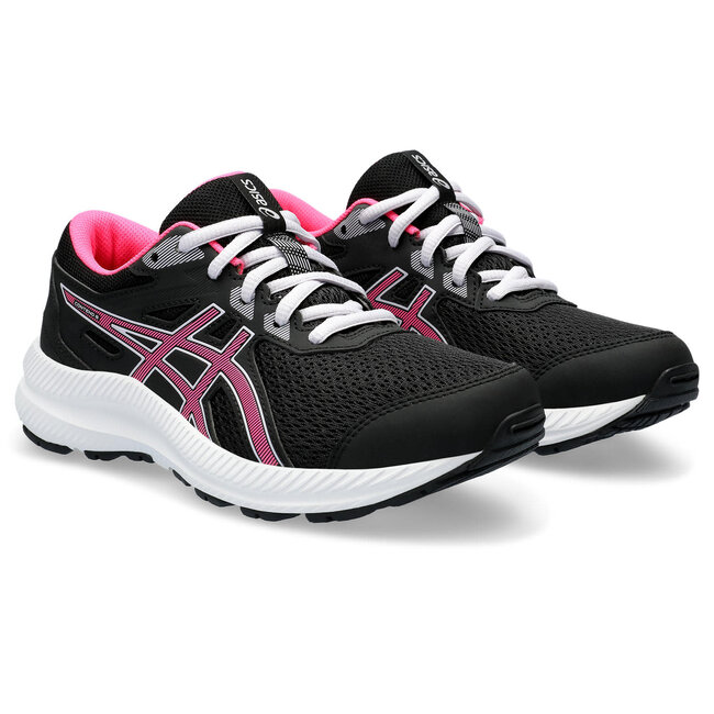 ASICS Contend 8 GS -Black/Hot Pink