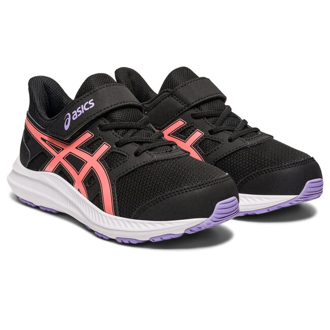 ASICS Jolt 4 PS - Black/Papaya