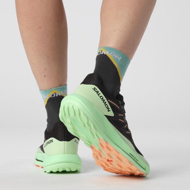 SALOMON Pulsar Trail W - Black/Green Ash