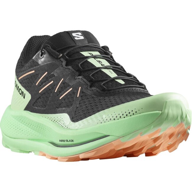 SALOMON Pulsar Trail W - Black/Green Ash