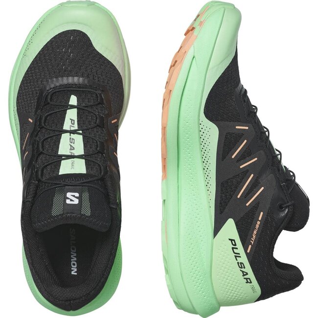SALOMON Pulsar Trail W - Black/Green Ash