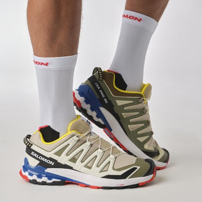 SALOMON Xa PRO 3D v9 - Rainy Day / White / Lapis Blue