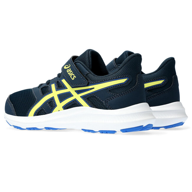 ASICS Jolt 4 PS - French Blue/Glow Yellow